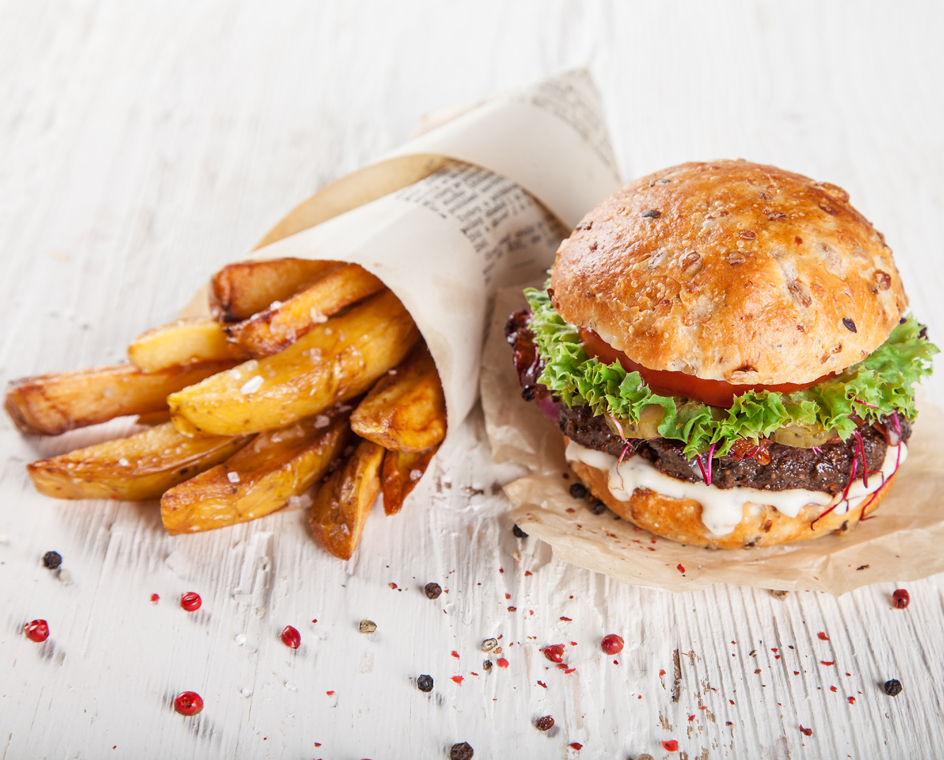 Звук бургера. Burger made of Rhinestones.